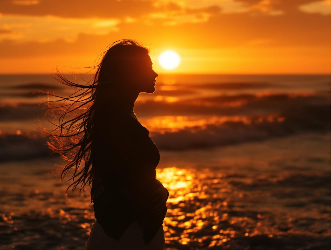 海边日落剪影 - 写真网站唯美写真 海边日落剪影 - 陈海风摄影作品 - 写真网站